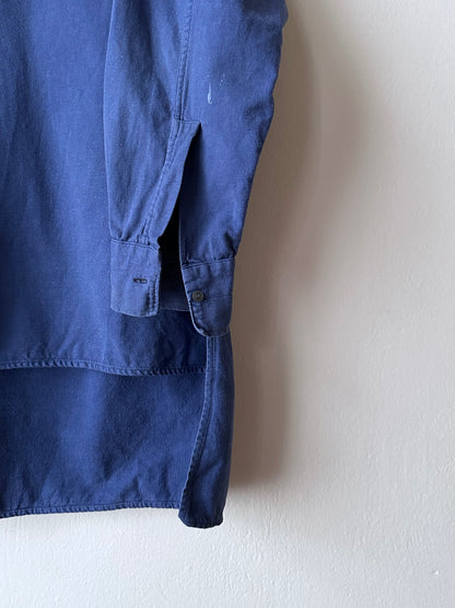 Vintage French cotton work shirt