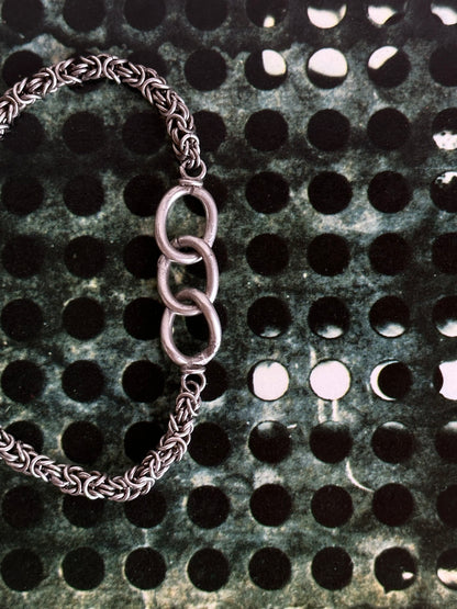 byzantine link chain necklace silver vintage ビザンチン チェーン ネックレスbyzantine link chain necklace silver vintage ビザンチン チェーン ブレスレット ネックレス bracelet bangle