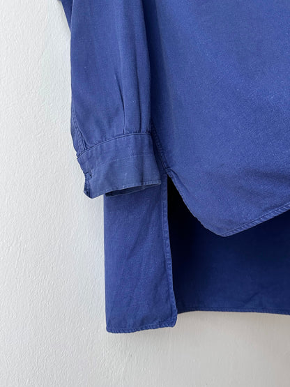 Vintage French cotton work shirt