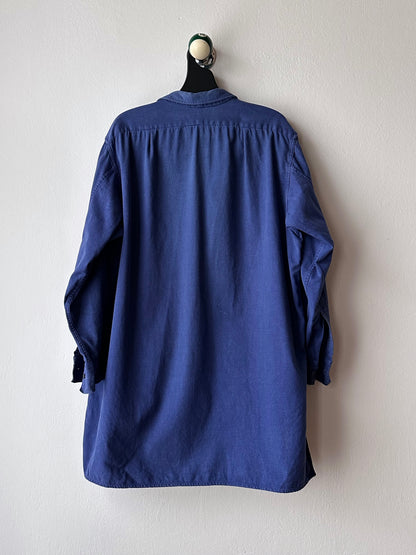 Vintage French cotton work shirt