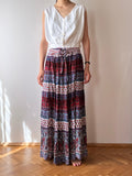 viscose shirring skirt