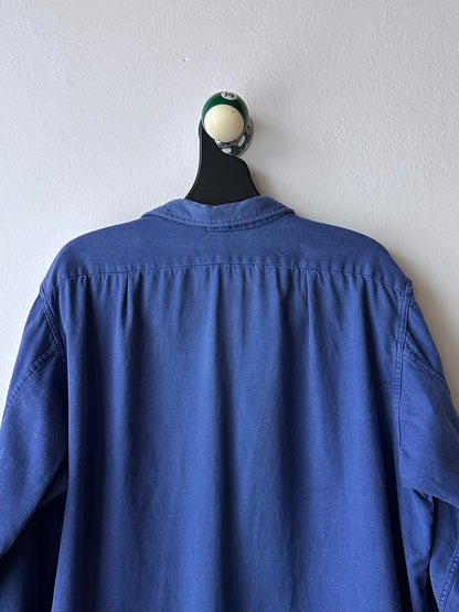 Vintage French cotton work shirt