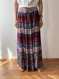 viscose shirring skirt