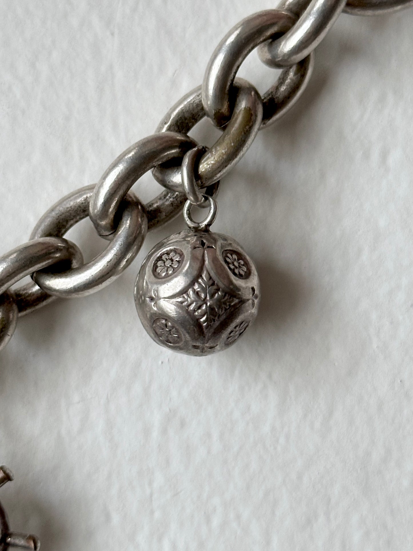 France vintage charm bracelet