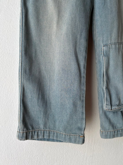 90s denim cropped pants W28