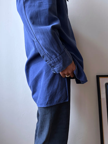 Vintage French cotton work shirt
