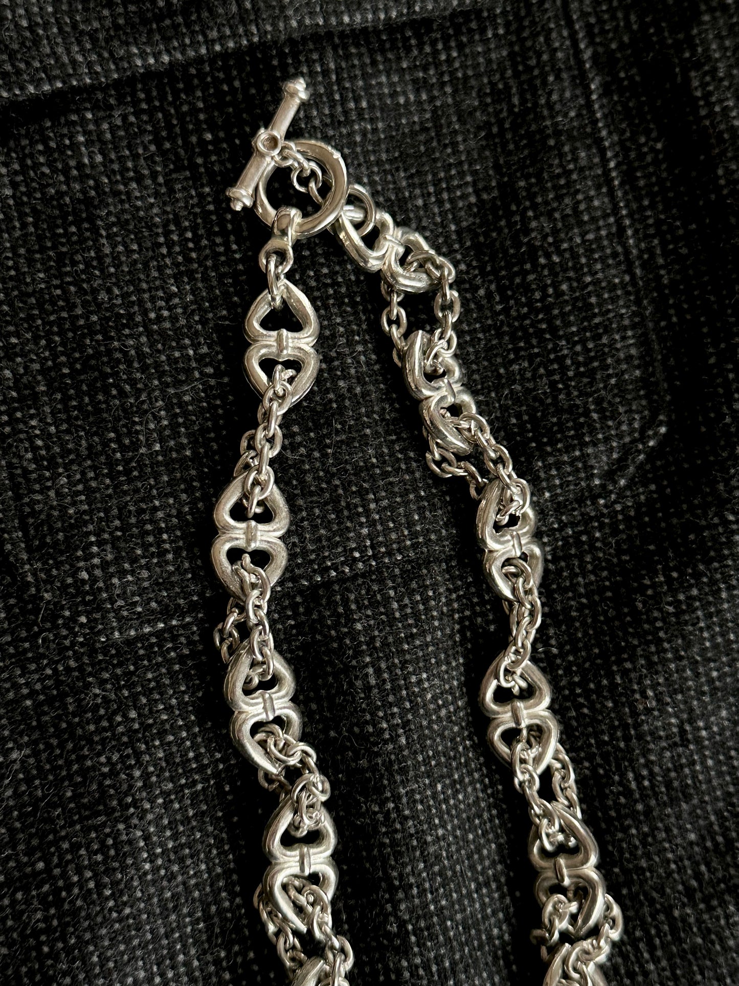 France vintage stunning chain necklace