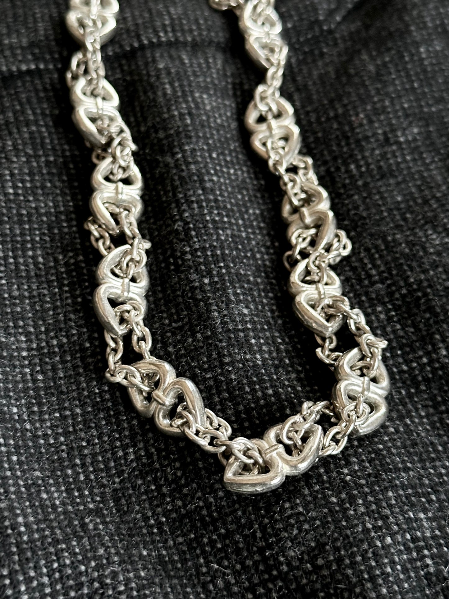France vintage stunning chain necklace