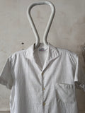60s open collar shirt