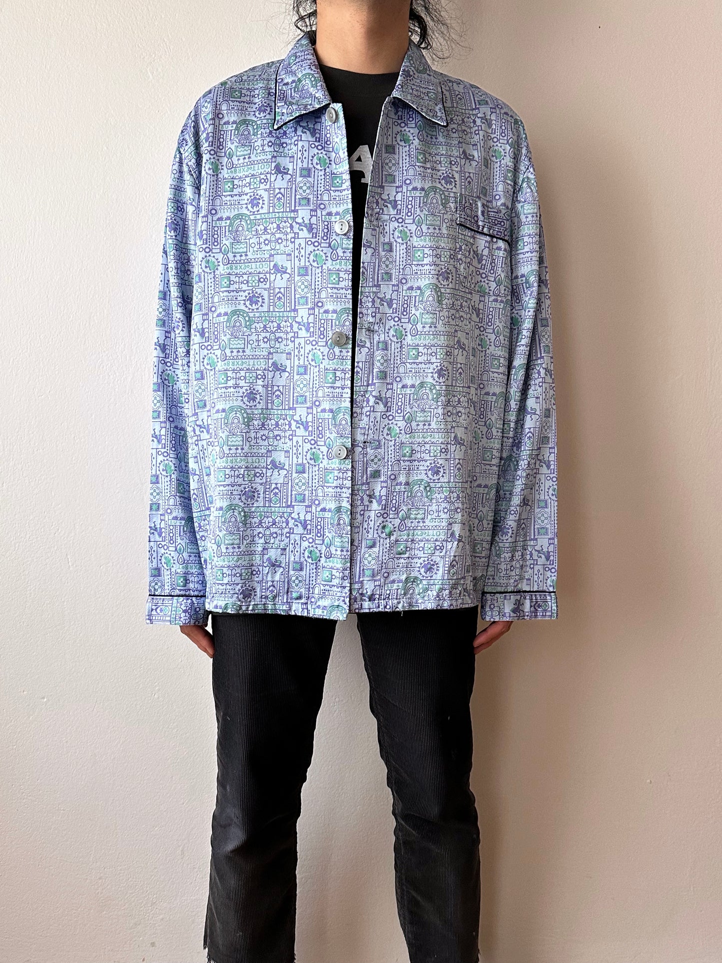 vintage pyjama shirt