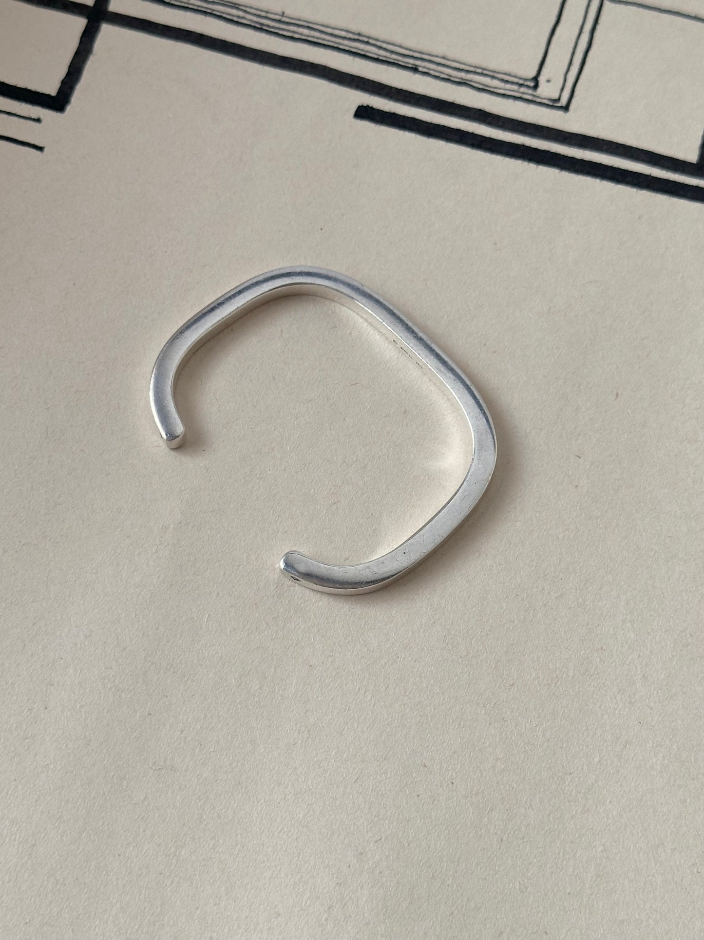 1970' Dinh Van bangle made in France