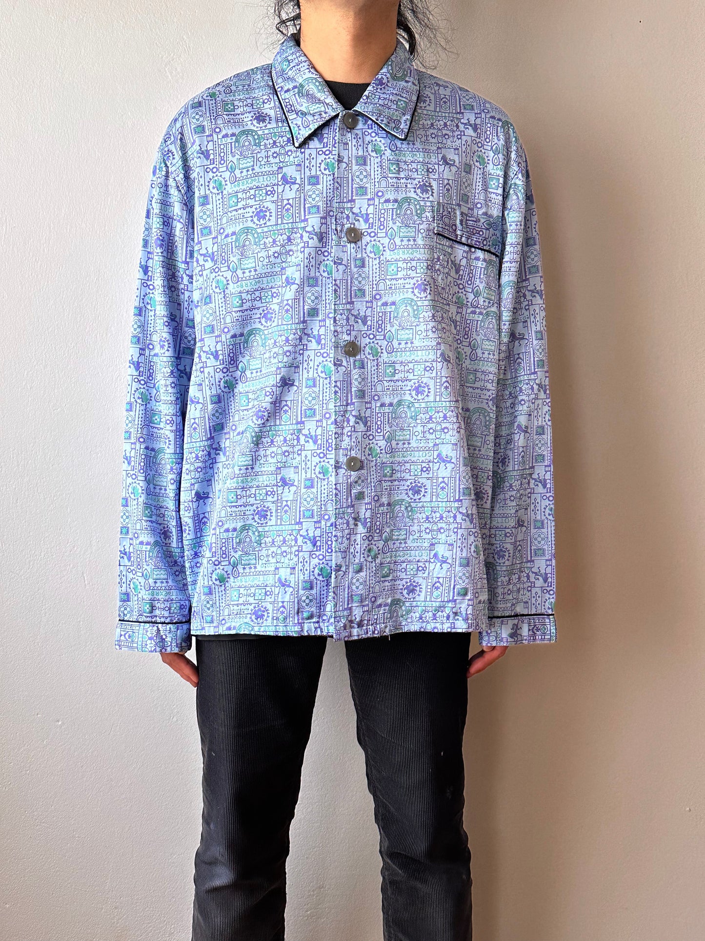 vintage pyjama shirt