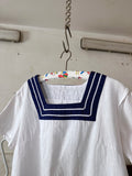 old cotton sailor top
