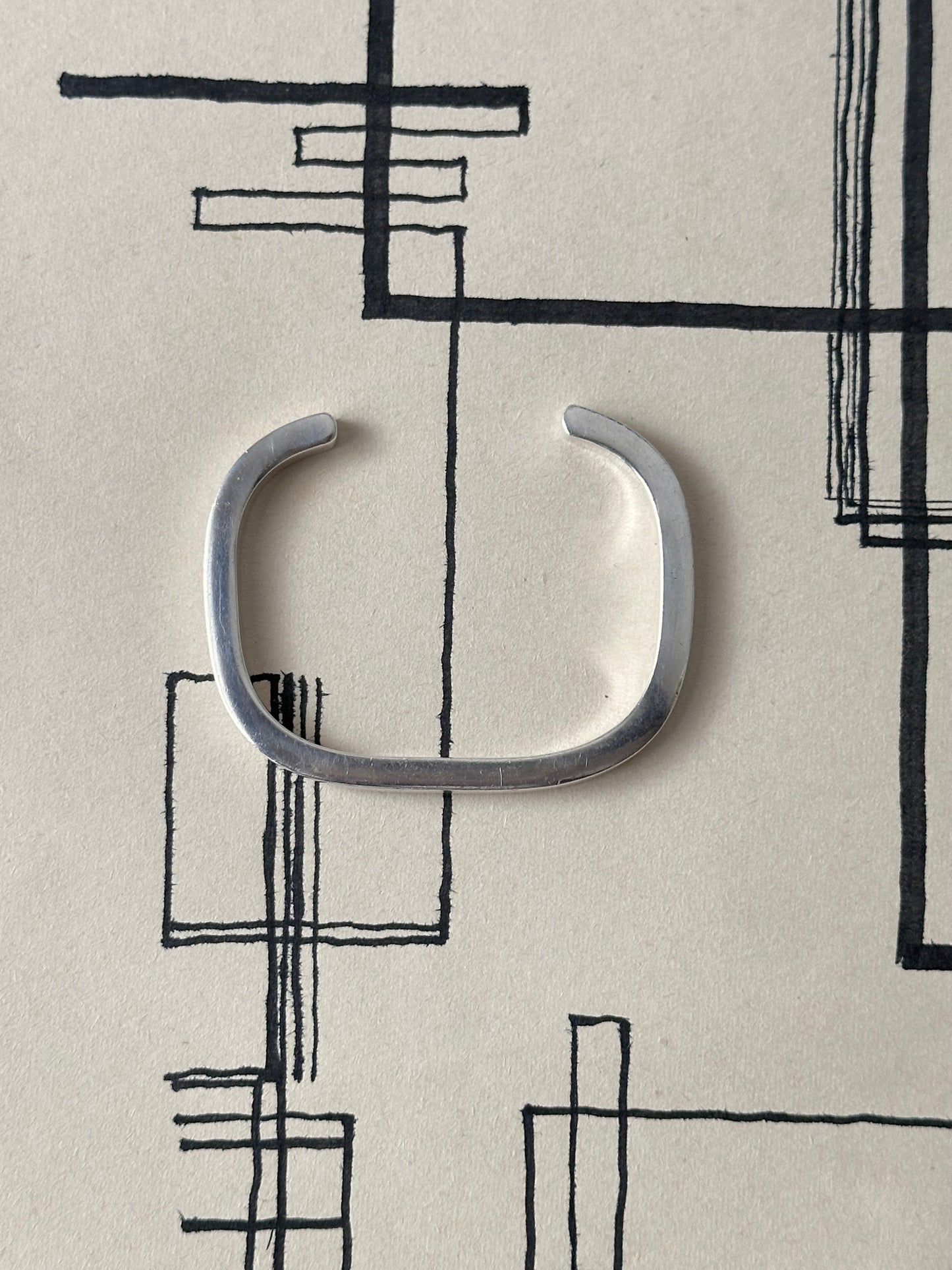 1970' Dinh Van bangle made in France