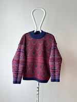 1980s great quality heavy knit made in France