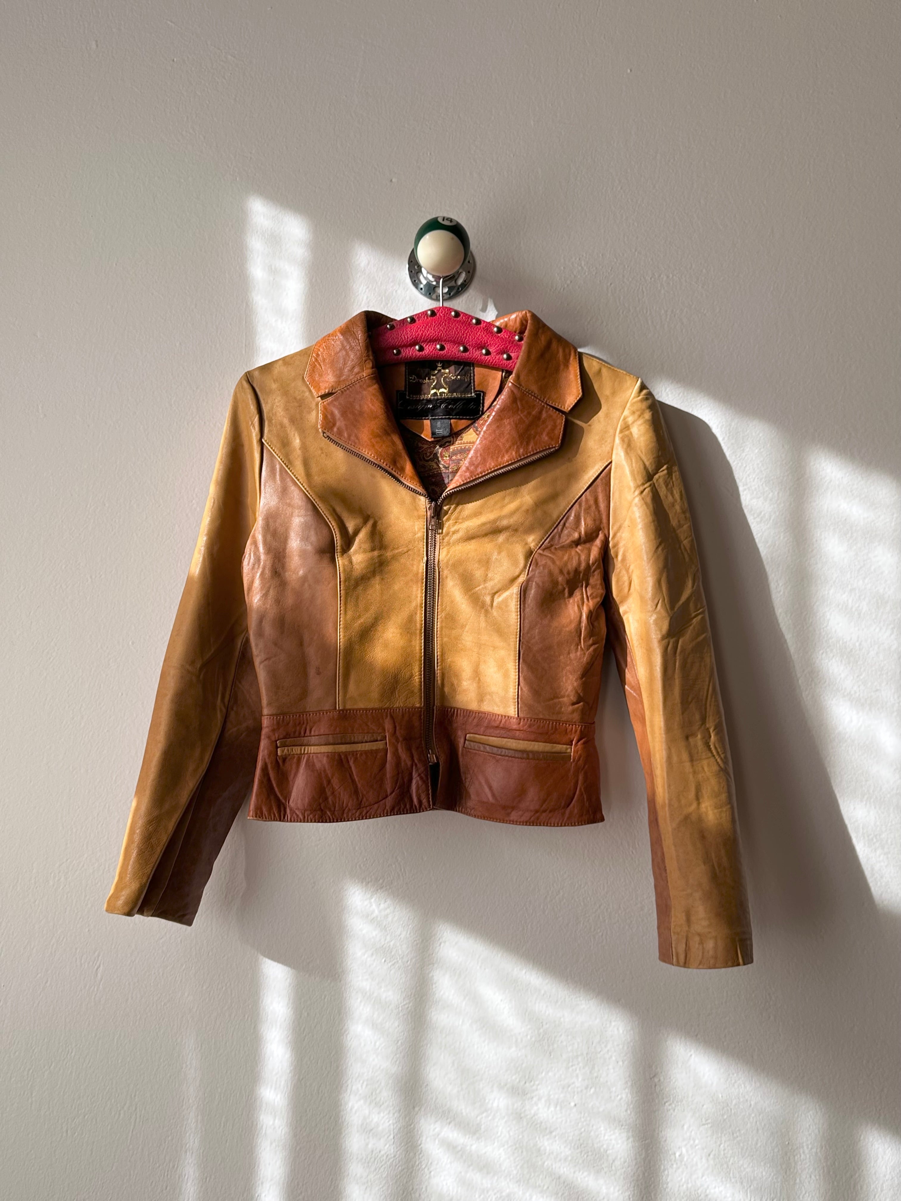 70s leather jacket – TOTO