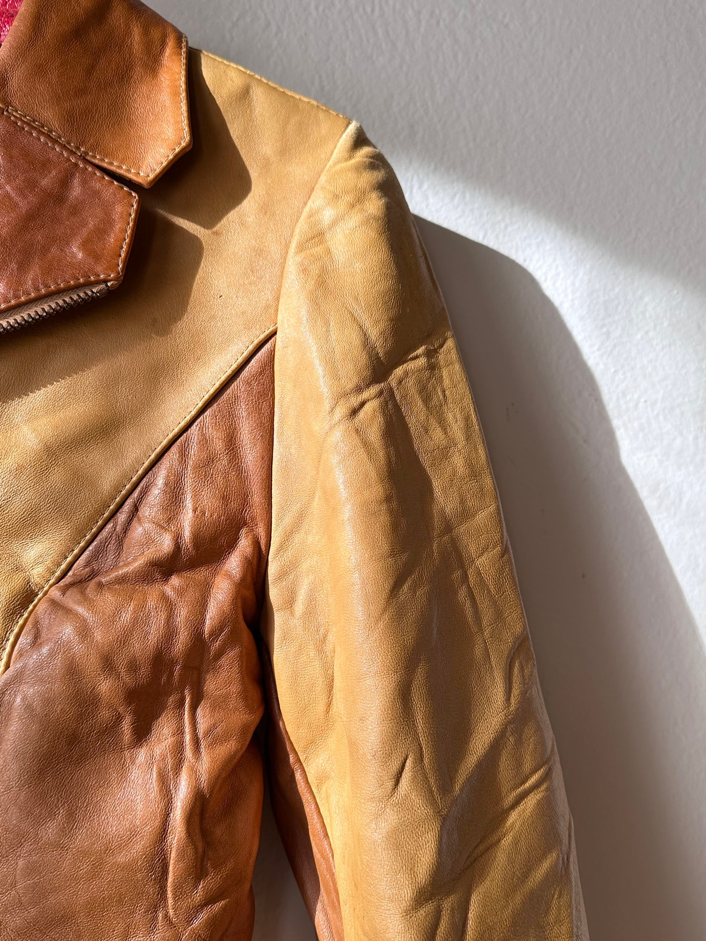70s leather jacket