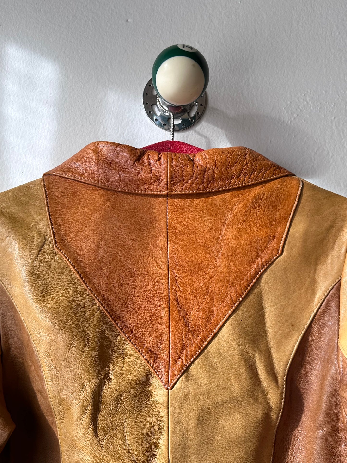 70s leather jacket