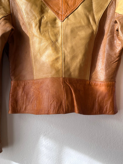 70s leather jacket