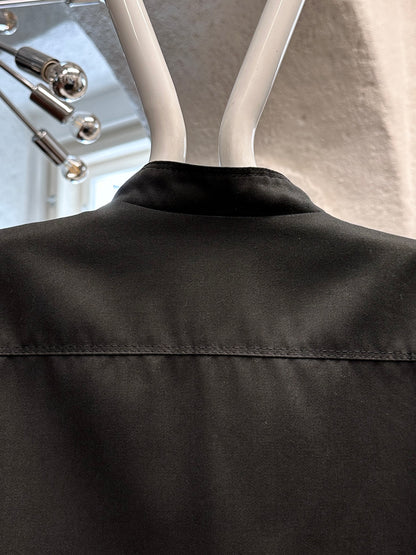 1980s VEB black jacket with belt