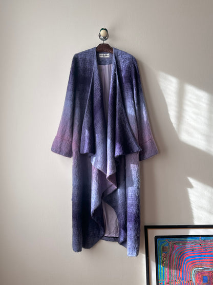 Christian Llinares mohair mixed robe