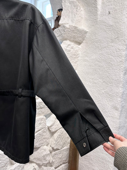 1980s VEB black jacket with belt