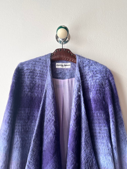 Christian Llinares mohair mixed robe