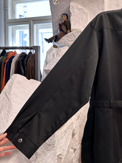 1980s VEB black jacket with belt