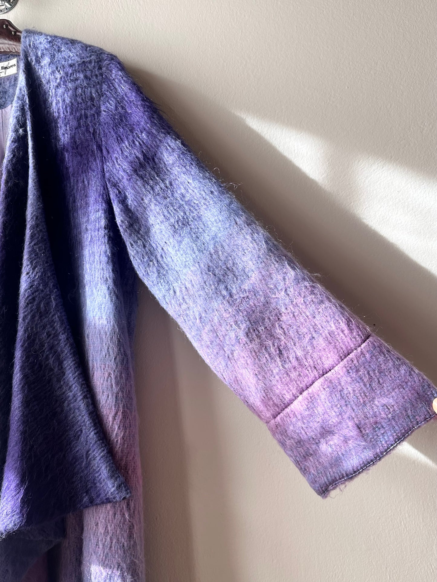 Christian Llinares mohair mixed robe