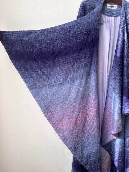 Christian Llinares mohair mixed robe