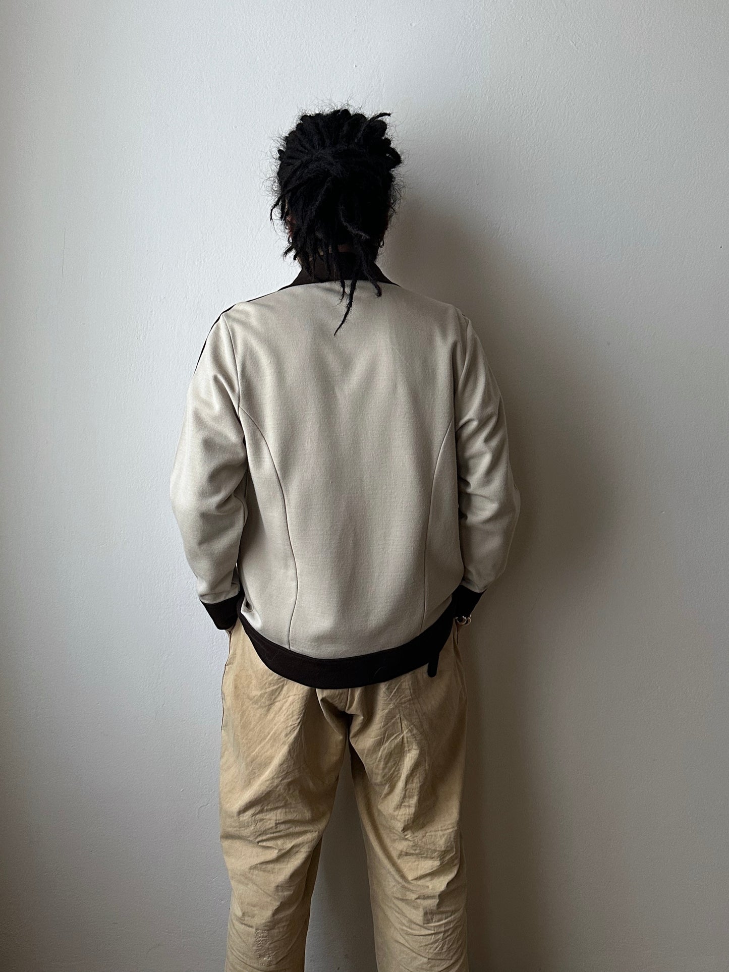 1970's Adidas Schwahn jacket West-Germany 70年代 アディダス Jersey 西ドイツ製 Brown 茶色 Rare レア ジャージ Vintage ヴィンテージ古着屋 プラハ ユーロ古着 ヨーロッパ古着 Toto Praha Vintage clothing store shop Antique shop Prague totototrip showroom ショールーム 