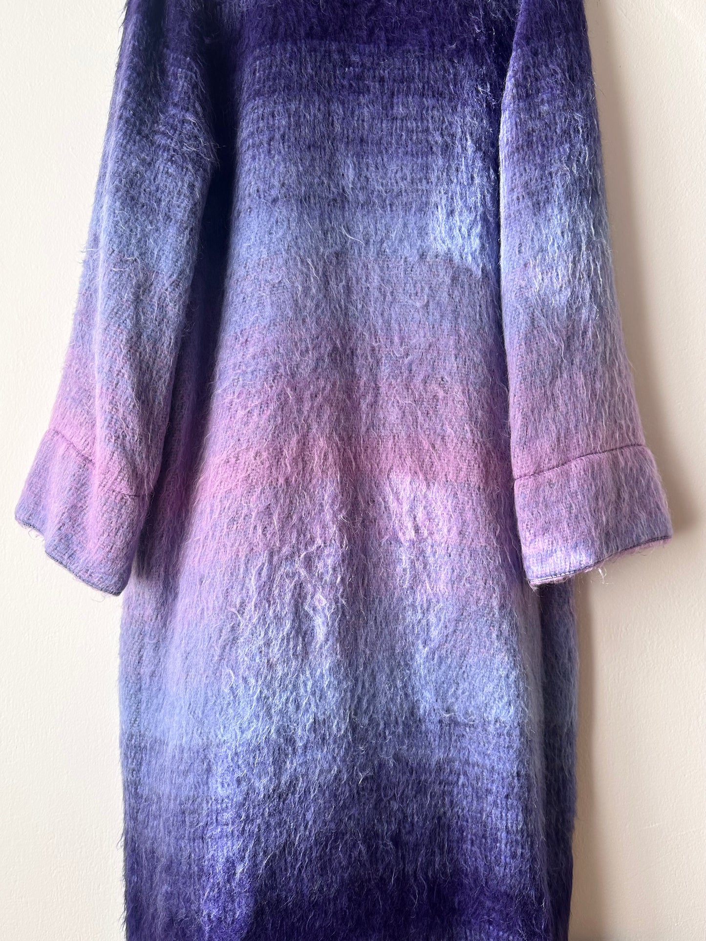 Christian Llinares mohair mixed robe