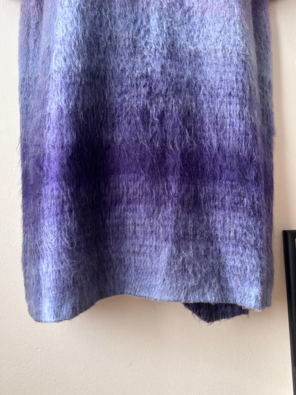 Christian Llinares mohair mixed robe