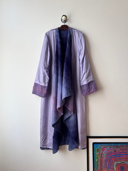 Christian Llinares mohair mixed robe