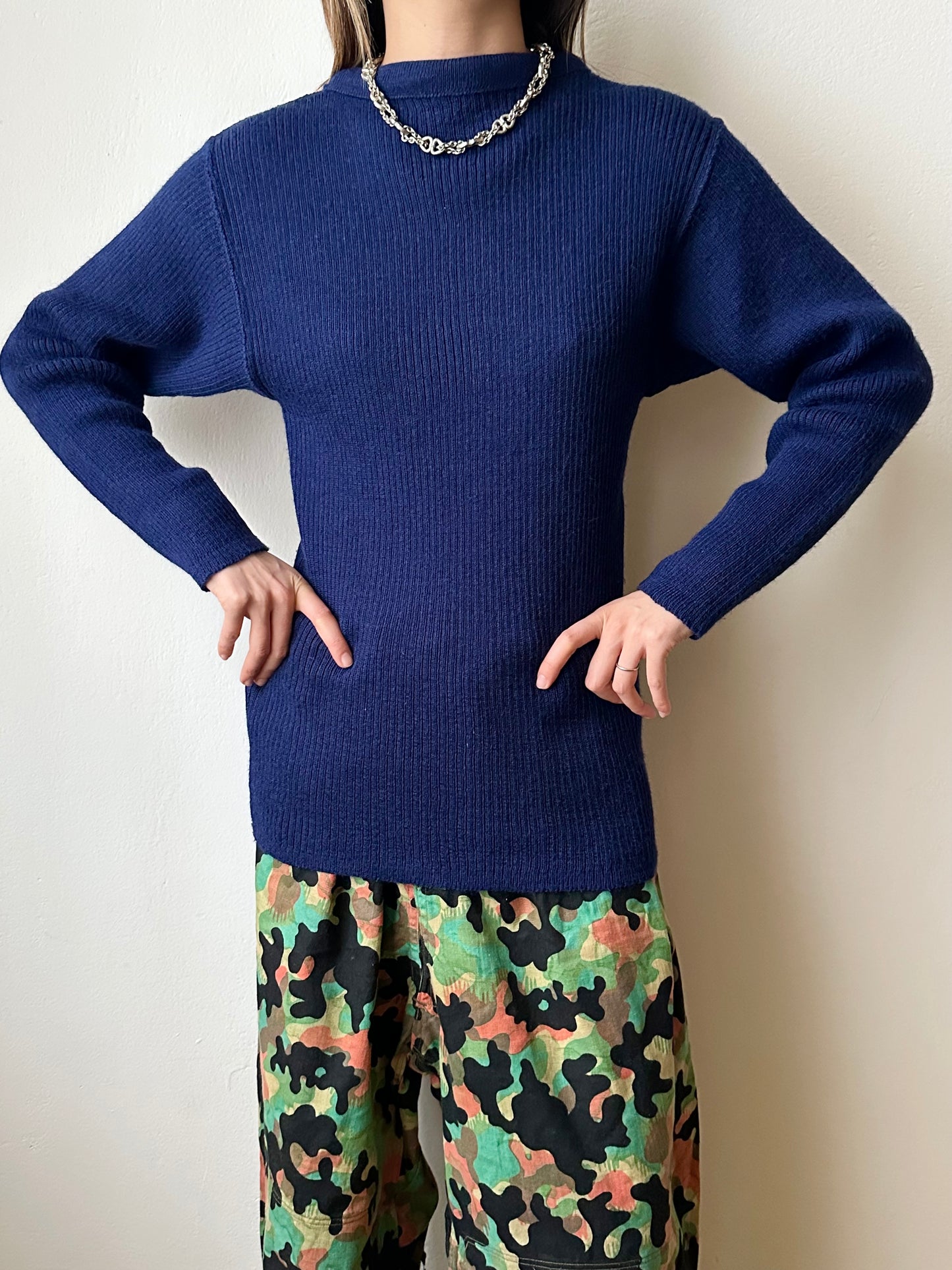 France vintage stunning chain necklace