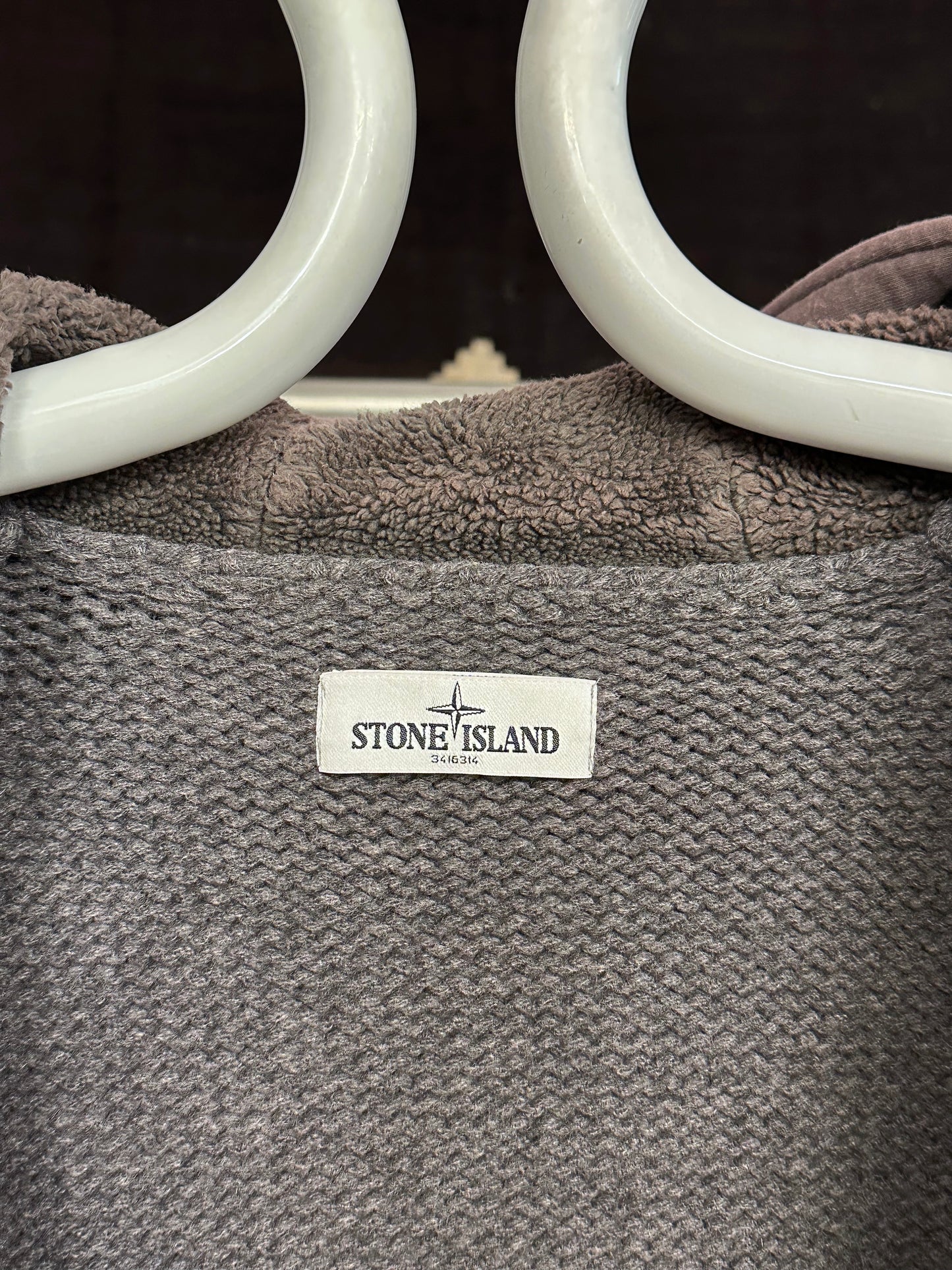 Stone Island Massimo osti CP Company ストーンアイランド  マッシモオスティ Made in Italy イタリア製 イタリア古着 Toto 古着屋 プラハ 古着 Praha Prague Vintage store Vintage clothing ヴィンテージ ヨーロッパ古着 ユーロ古着 Wool knit jacket ニットジャケット ニット