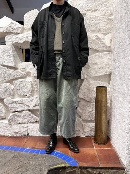 1980s VEB black jacket with belt