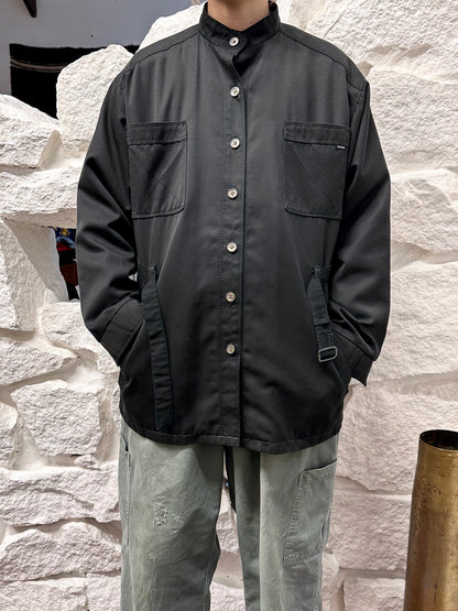 1980s VEB black jacket with belt