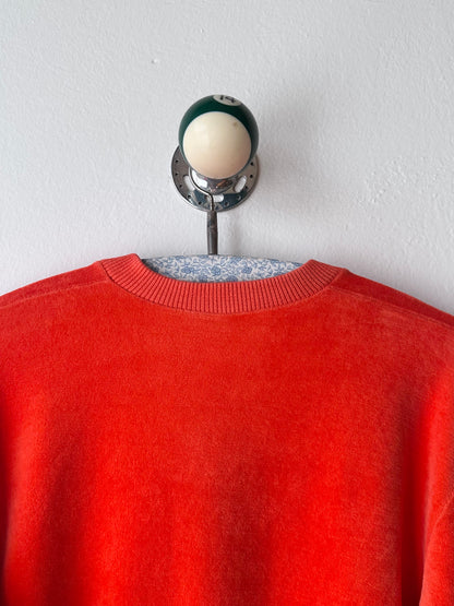 80s pierre cardin orange velours made in France