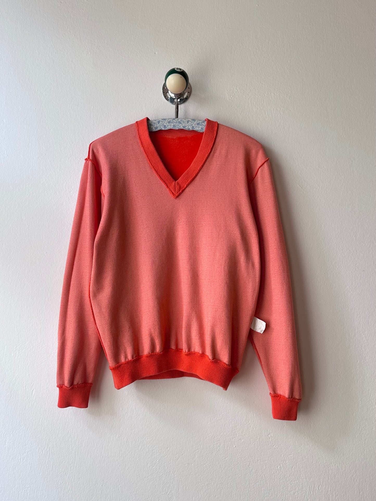 80s pierre cardin orange velours made in France