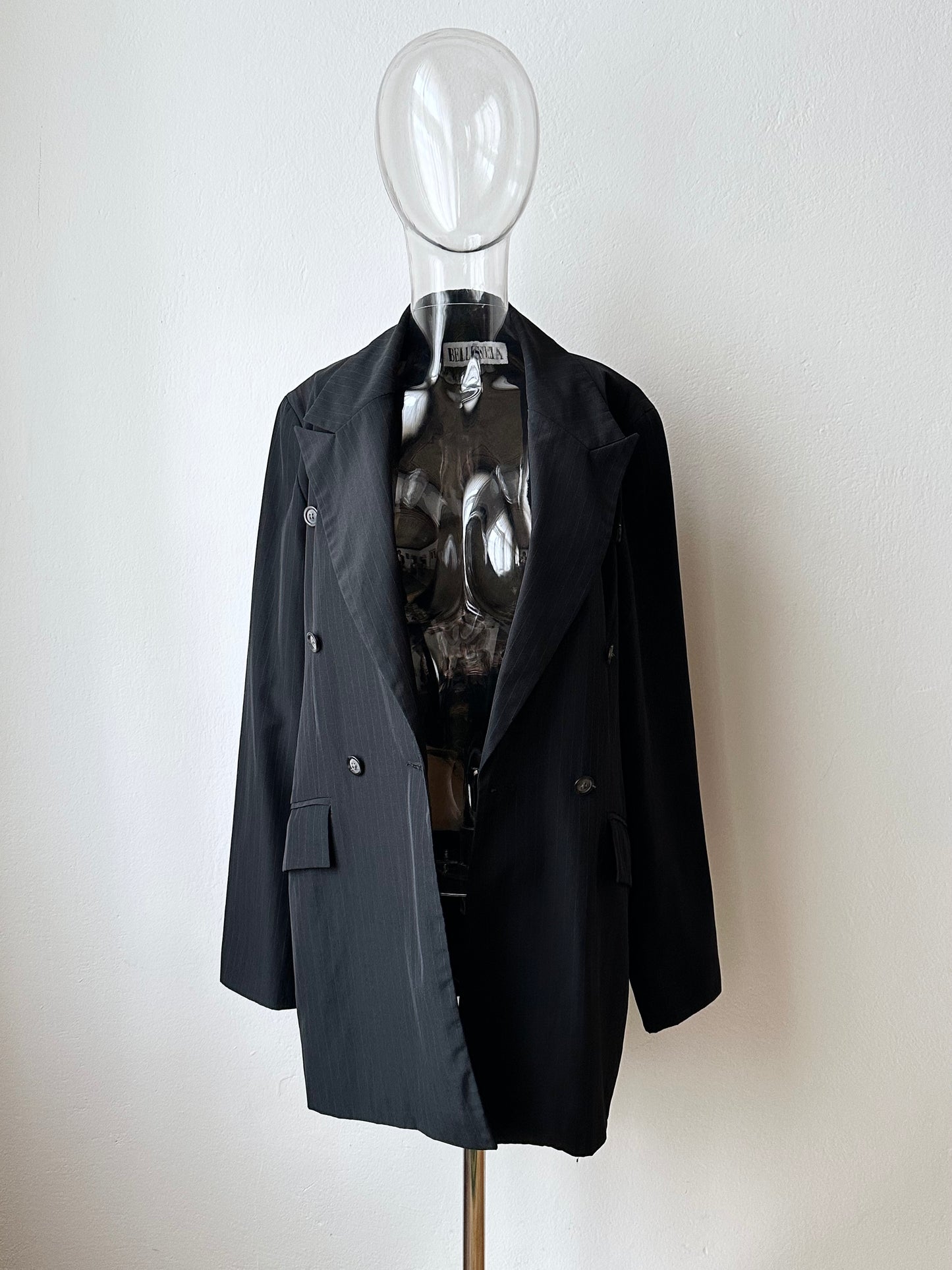 Italy black tailored jacket