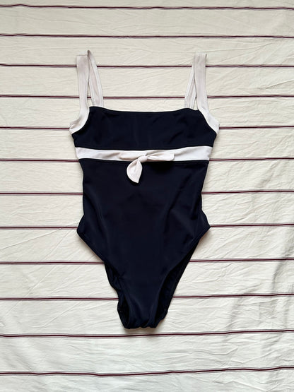French black ribbon swimwear S-M