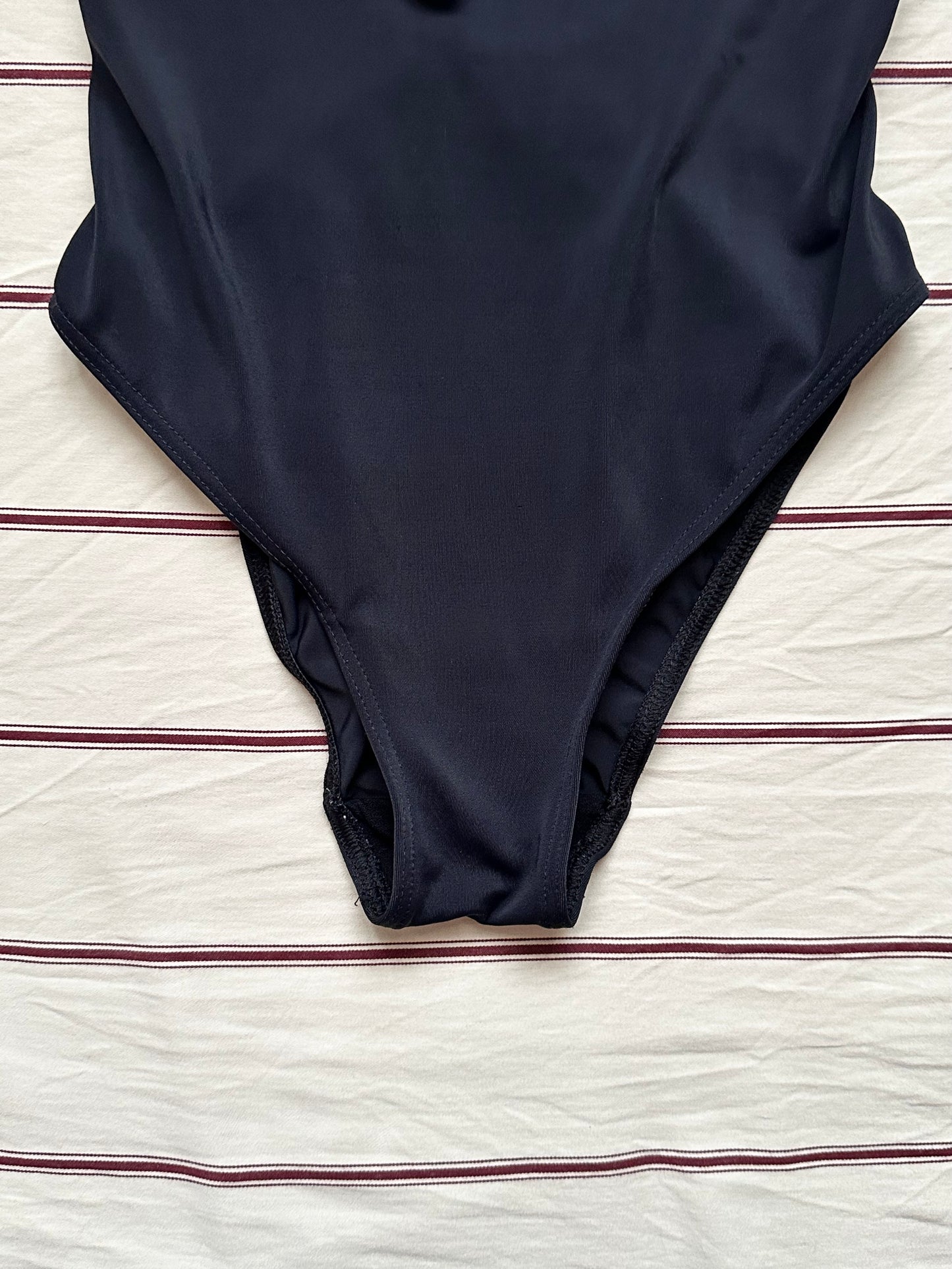 French black ribbon swimwear S-M