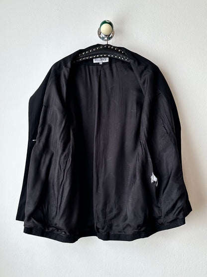 Italy black tailored jacket