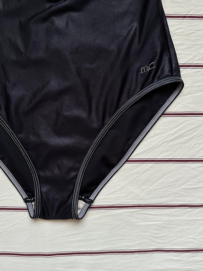 French zip-up swimwear S-M