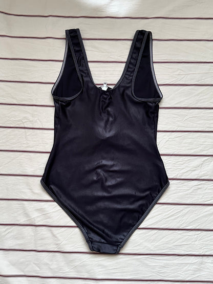 French zip-up swimwear S-M