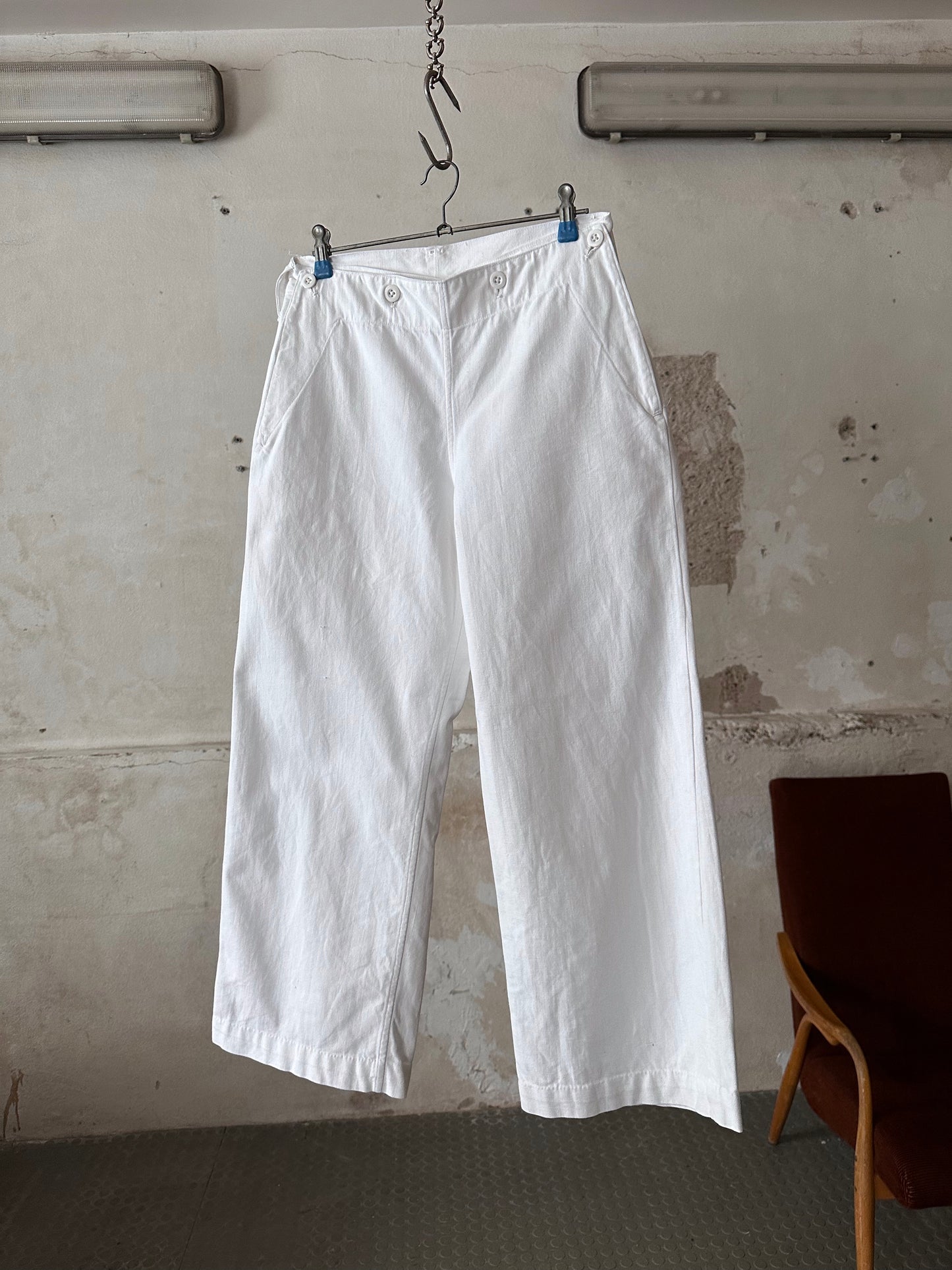 50s French sailor trouser