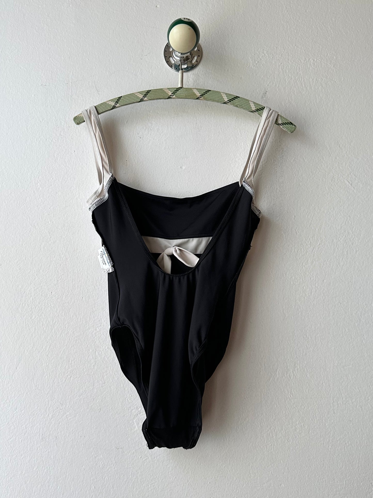 French black ribbon swimwear S-M