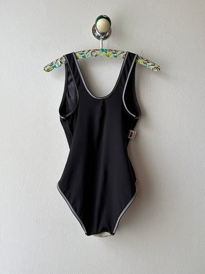 French zip-up swimwear S-M