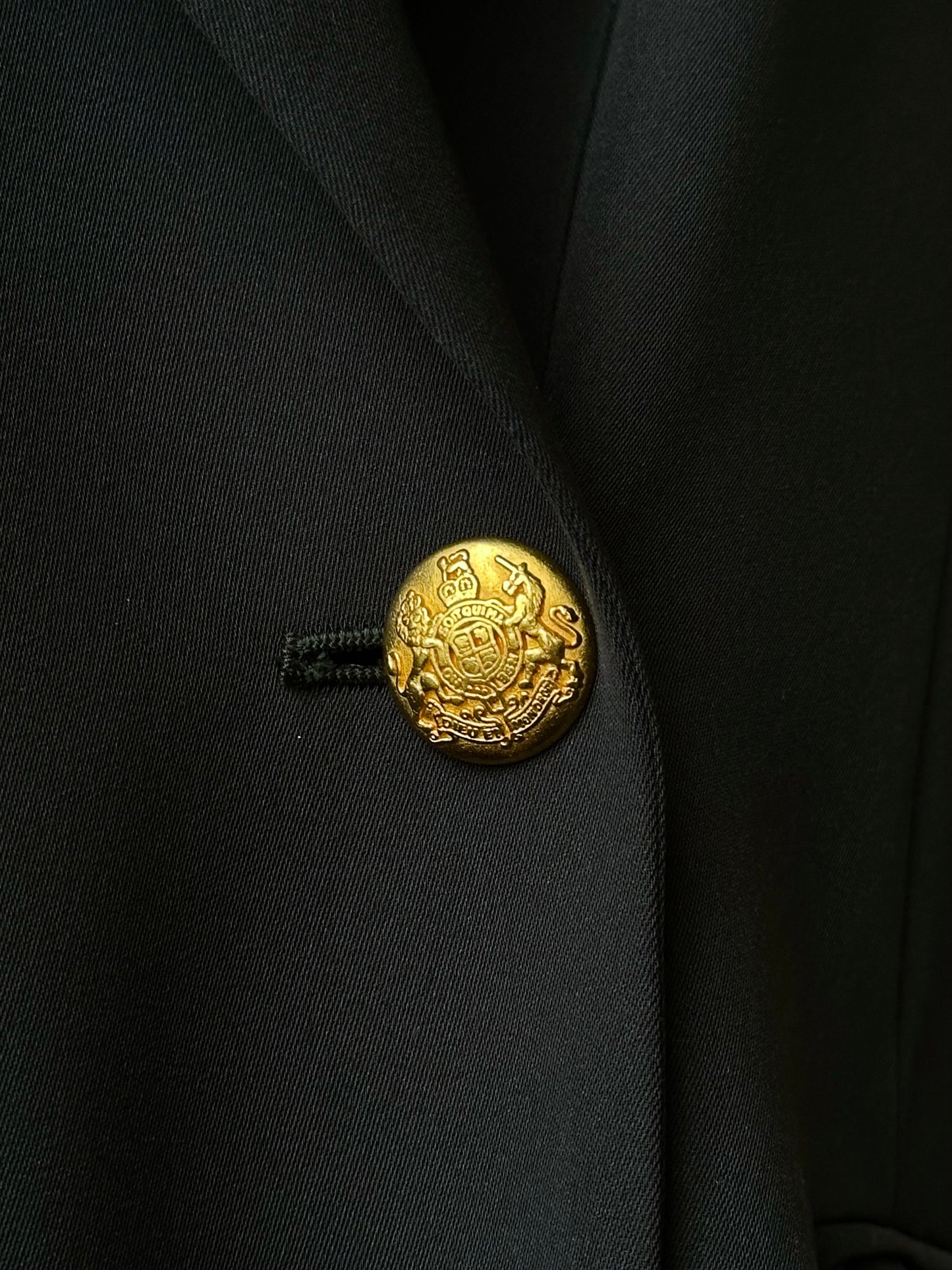 Deadstock French navy blazer